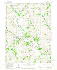 Table Rock 1965 topographic map preview