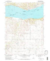 Tabor SE 1968 topographic map thumbnail