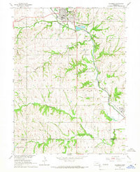 Tecumseh 1965 topographic map preview