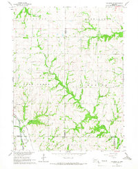 Tecumseh SE 1965 topographic map thumbnail