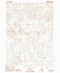 Tarbox Lake 1986 topographic map thumbnail