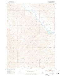 Taylor NW 1952 topographic map thumbnail