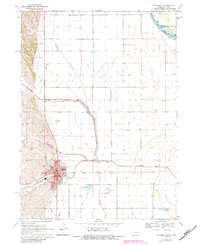 Tekamah 1970 topographic map thumbnail
