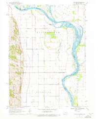 Tekamah NW 1970 topographic map thumbnail