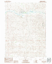 Thedford 1986 topographic map thumbnail