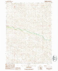 Thedford SW 1986 topographic map thumbnail
