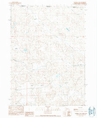 Trumbull Lake 1990 topographic map thumbnail