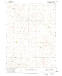 Tin Camp Ranch 1972 topographic map thumbnail