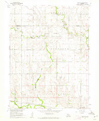 Tobias SW 1960 topographic map thumbnail
