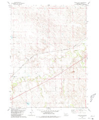 Trunk Butte 1980 topographic map thumbnail