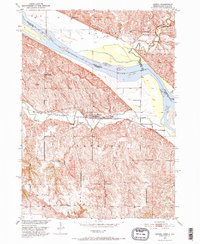 Verdel 1950 topographic map thumbnail
