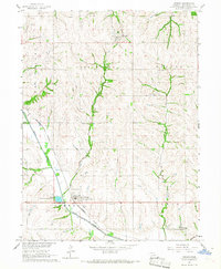 Verdon 1966 topographic map thumbnail