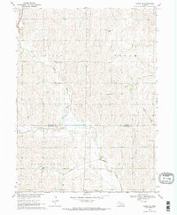 Wahoo SE 1969 topographic map thumbnail