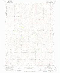 Wallace NW 1973 topographic map thumbnail