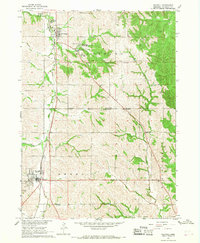Walthill 1966 topographic map thumbnail