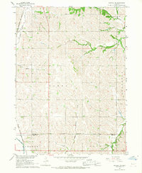 Walthill SW 1966 topographic map thumbnail
