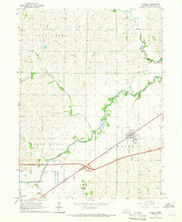 Waverly 1964 topographic map preview