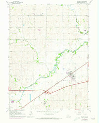 Waverly 1964 topographic map thumbnail