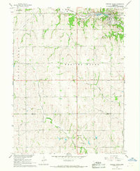 Weeping Water 1966 topographic map thumbnail