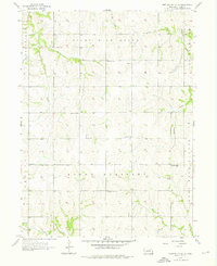 Weeping Water NE 1956 topographic map preview