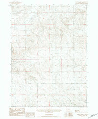 Whistle Creek SE 1983 topographic map thumbnail