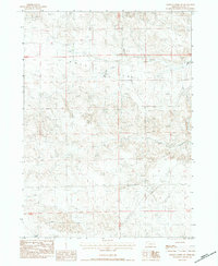 Whistle Creek SW 1983 topographic map thumbnail