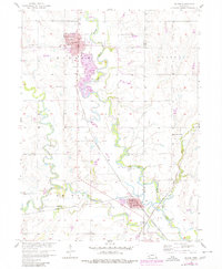 Wilber 1957 topographic map thumbnail