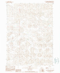 Wild Mare Lake NW 1990 topographic map thumbnail