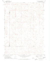 Williams Ranch 1971 topographic map thumbnail
