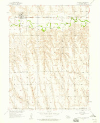 Wilsonville 1957 topographic map thumbnail
