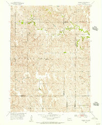 Wolbach NE 1954 topographic map thumbnail