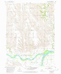 Wolbach SW 1955 topographic map thumbnail