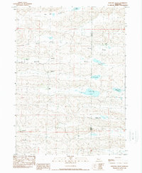 Wolford Valley 1989 topographic map thumbnail