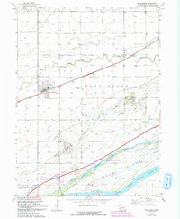Wood River 1962 topographic map thumbnail