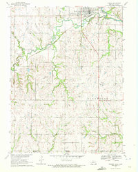 Wymore 1970 topographic map thumbnail