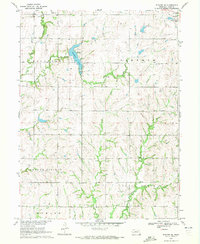 Wymore NE 1970 topographic map thumbnail