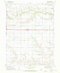 York SW 1969 topographic map thumbnail