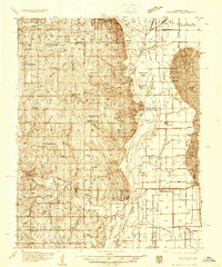 Nehawka 1935 topographic map thumbnail