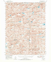 Arthur 1949 topographic map thumbnail