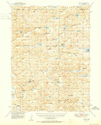 Arthur 1950 topographic map thumbnail