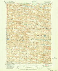 Big Falls 1951 topographic map thumbnail