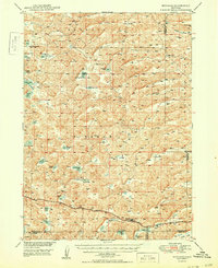 Bingham 1950 topographic map thumbnail