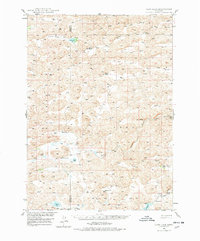 Carr Lake 1948 topographic map thumbnail