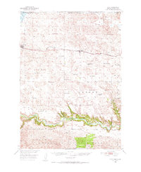 Cody 1950 topographic map thumbnail