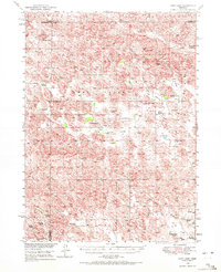 Cody Lake 1949 topographic map thumbnail