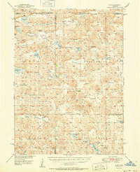 Flats 1950 topographic map thumbnail
