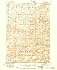 Gypsy Valley 1951 topographic map thumbnail
