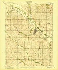 Howe 1915 topographic map thumbnail