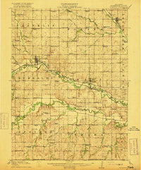 Humboldt 1916 topographic map thumbnail