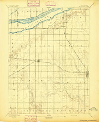 Kenesaw 1894 topographic map thumbnail